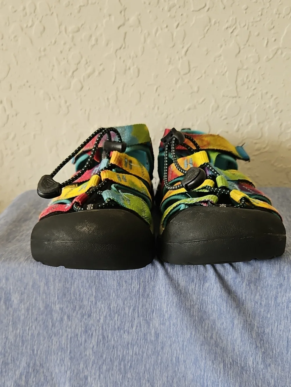 KEEN Kids Newport H2 Sandals In Rainbow Tie-dye, Size 3